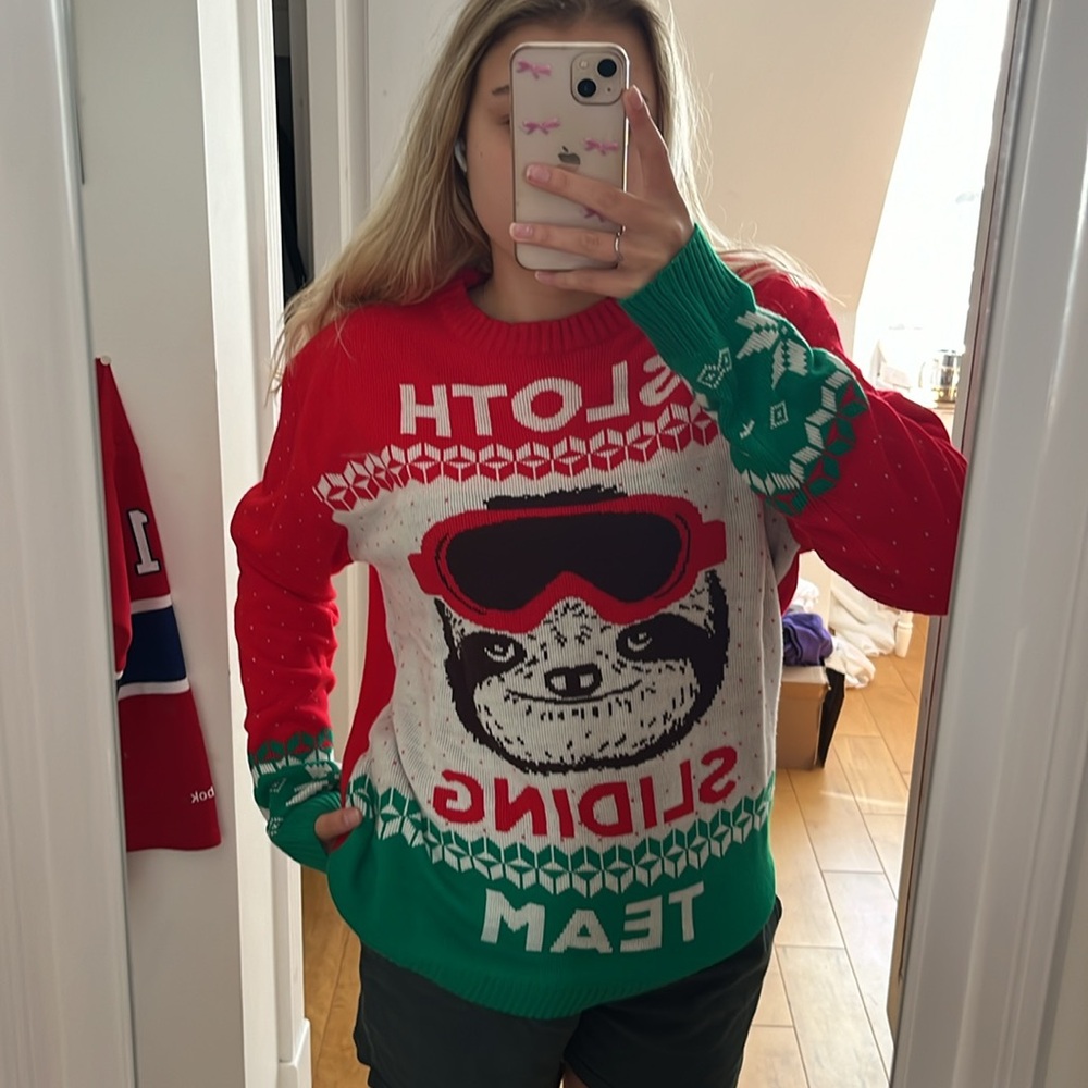 Ugly christmas sweater size M.